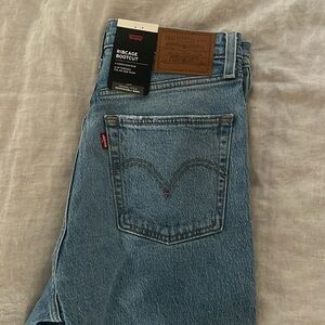 Levi's Ribcage High Rise Bootcut Jeans Samba Tango Light